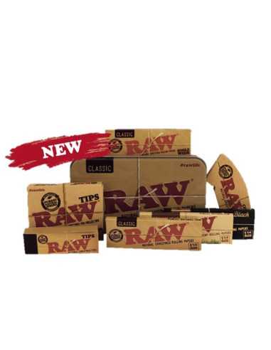 SET CAJITA METALICA RAW STARTER BOX 1 1/4 (MIX...