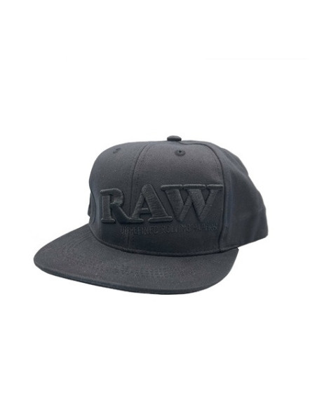JOCKEY RAW NEGRO SNAP BACK ORIGINAL CON PALITO DE MADERA 1 UDS