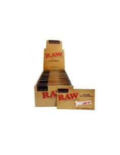 DISPLAY BOQUILLA DE VIDRIO RAW PLANAS 24 UDS