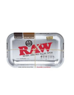 BANDEJA METALICA RAW SILVER MEDIANA 1 UDS