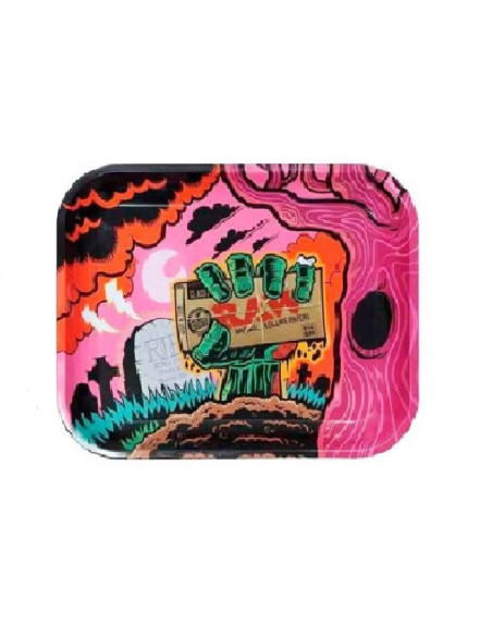 BANDEJA METALICA RAW GRANDE ZOMBIE 1 UDS