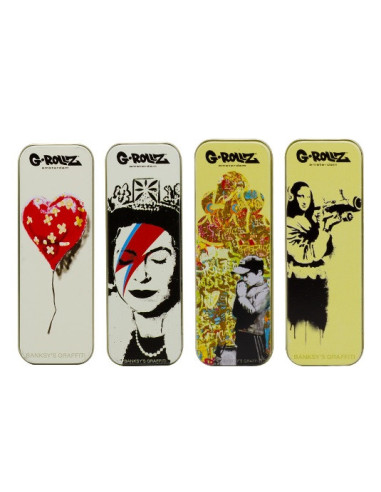 DISPLAY CAJITAS METALICAS PEQUENAS G-ROLLZ...