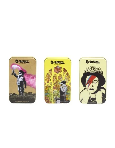 DISPLAY CAJITAS METALICAS MEDIANAS G-ROLLZ...