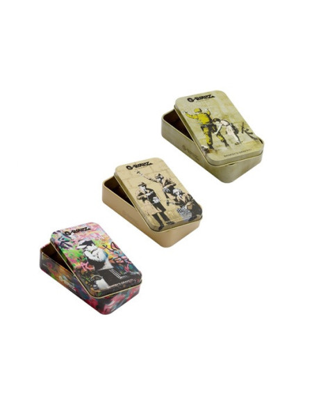 DISPLAY CAJITAS METALICAS MEDIANAS G-ROLLZ BANKSY 15 UDS BG3351-DIS3