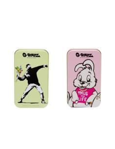 DISPLAY CAJITAS METALICAS MEDIANAS G-ROLLZ BANKSY 15 UDS... 2