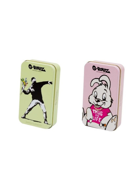 DISPLAY CAJITAS METALICAS MEDIANAS G-ROLLZ BANKSY 15 UDS BG3351-DIS5