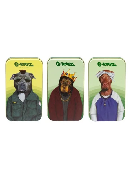 DISPLAY CAJITAS METALICAS MEDIANAS G-ROLLZ PETS 15 UDS PR3351-DIS4