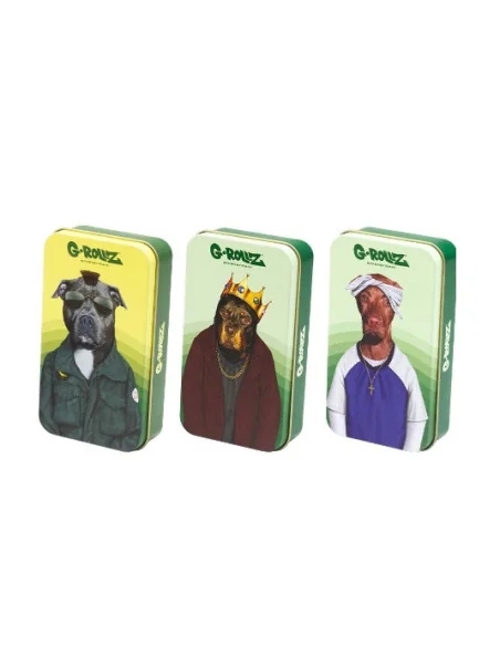 DISPLAY CAJITAS METALICAS MEDIANAS G-ROLLZ PETS 15 UDS PR3351-DIS4