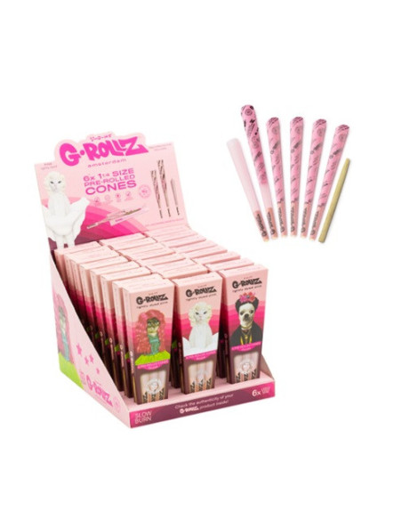 CONOS G-ROLLZ 1 1/4 PINK 6 X 24 UDS PR1176QA