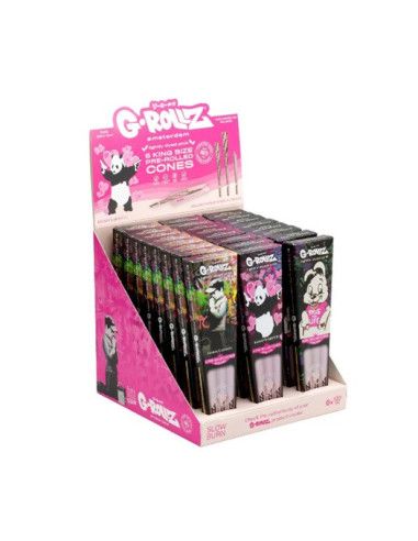 CONOS G-ROLLZ KING SIZE PINK 6 X 24 UDS BG1176KA