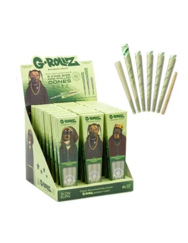 CONOS G-ROLLZ KING SIZE ORGANIC GREEN HEMP PETS...