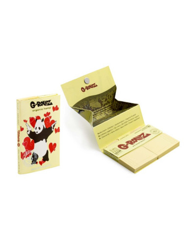 PAPELILLOS G-ROLLZ 1 1/4 + TIPS + TRAY BANKSY...