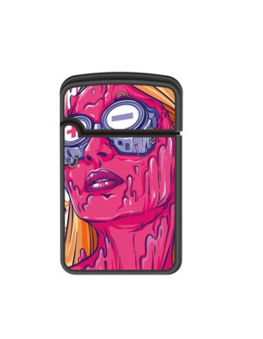 ENCENDEDOR ZENGAZ ZL12 JET FLAME DISENO FACES...