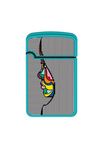 ENCENDEDOR ZENGAZ ZL12 JET FLAME DISENO FACES...