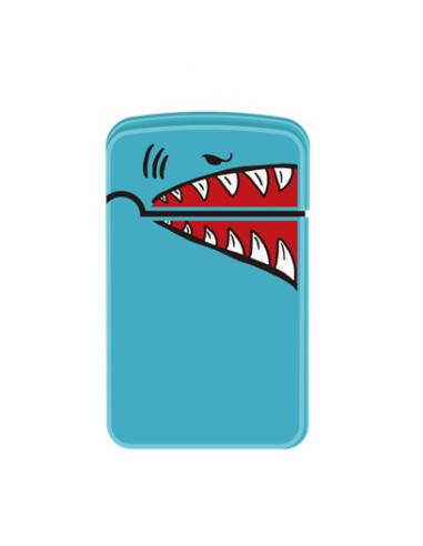 ENCENDEDOR ZENGAZ ZL12 JET FLAME DISENO SHARKS...