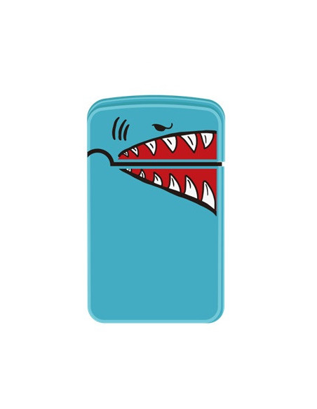 ENCENDEDOR ZENGAZ ZL12 JET FLAME DISENO SHARKS 12 UDS