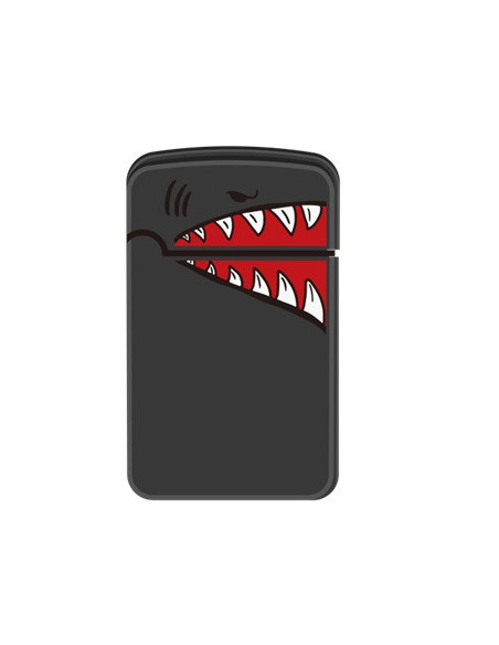 ENCENDEDOR ZENGAZ ZL12 JET FLAME DISENO SHARKS 12 UDS