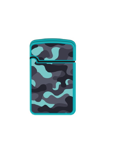 ENCENDEDOR ZENGAZ ZL12 JET FLAME DISENO CAMOUFLAGE 12 UDS