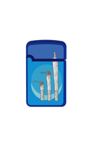 ENCENDEDOR ZENGAZ ZL12 JET FLAME DISENO SMOKE...