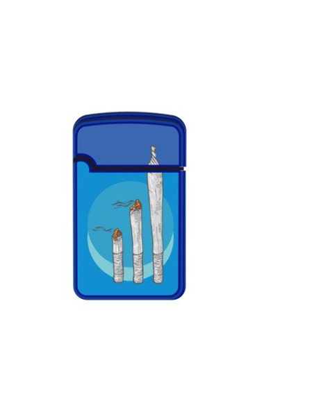 ENCENDEDOR ZENGAZ ZL12 JET FLAME DISENO SMOKE 12 UDS