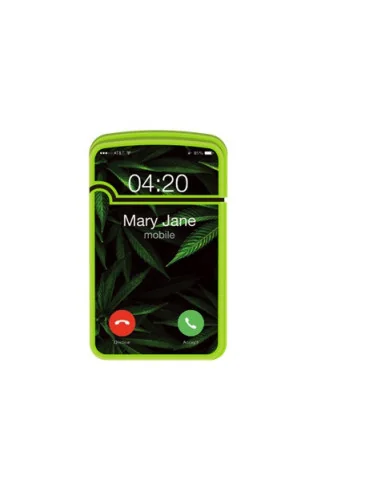 ENCENDEDOR ZENGAZ ZL12 JET FLAME DISENO WEED 12...