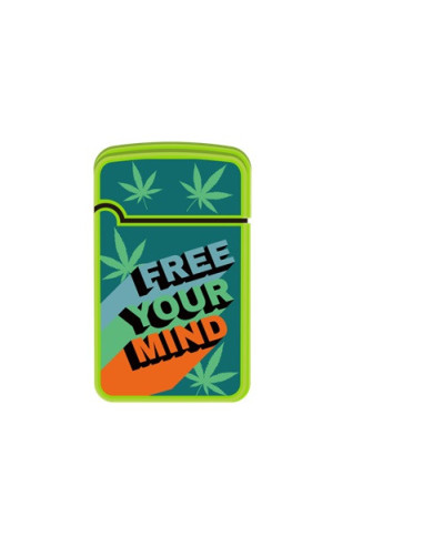 ENCENDEDOR ZENGAZ ZL12 JET FLAME DISENO WEED 12...