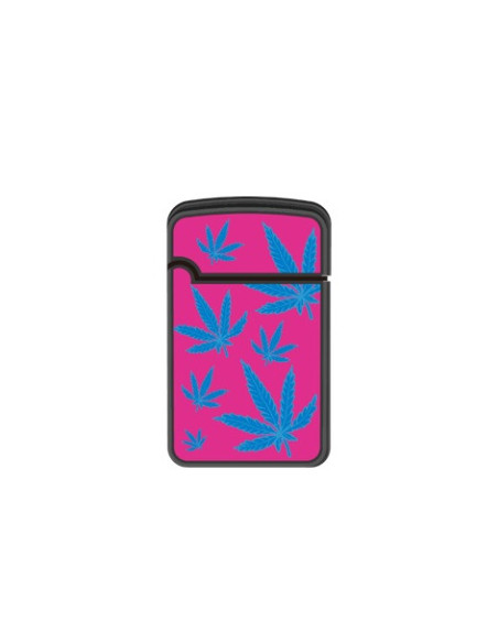ENCENDEDOR ZENGAZ ZL12 JET FLAME DISENO LEAVES 12 UDS