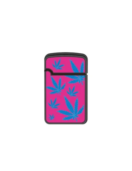 ENCENDEDOR ZENGAZ ZL12 JET FLAME DISENO LEAVES 12 UDS