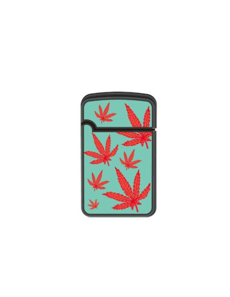ENCENDEDOR ZENGAZ ZL12 JET FLAME DISENO LEAVES 12 UDS