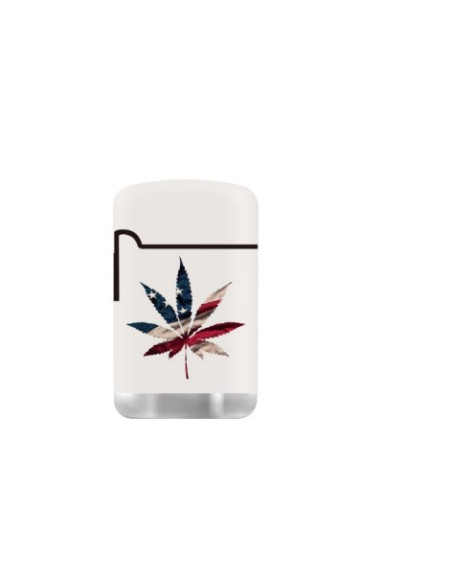 ENCENDEDOR ZENGAZ ZL03 JET FLAME DISENO LEAVES 12 UDS