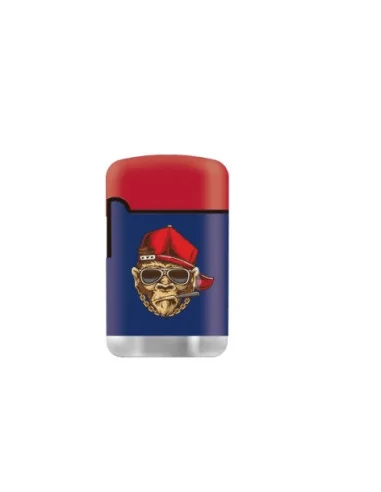 ENCENDEDOR ZENGAZ ZL03 JET FLAME DISENO MONKEY...