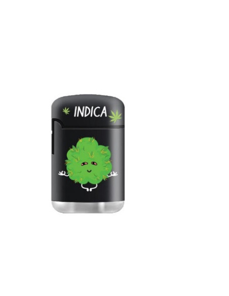 ENCENDEDOR ZENGAZ ZL03 JET FLAME DISENO WEED 12 UDS