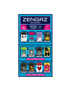 ENCENDEDOR ZENGAZ ZL03 DISPLAY SURTIDO 48 UDS 2