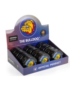 DISPLAY GRINDER THE BULLDOG PLASTICO NEGRO 12 UDS