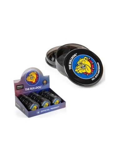DISPLAY GRINDER THE BULLDOG PLASTICO NEGRO 12 UDS