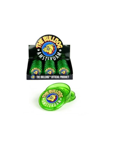 DISPLAY GRINDER THE BULLDOG PLASTICO VERDE 12 UDS