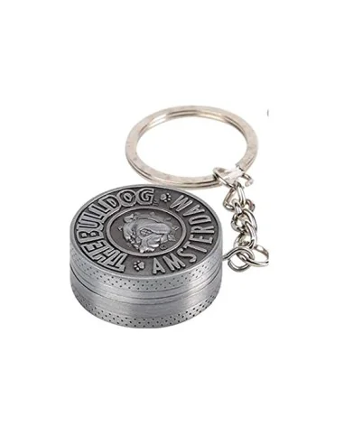 GRINDER THE BULLDOG LLAVERO METALICO 2 PARTES 1UDS