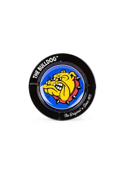 CENICERO THE BULLDOG METALICO NEGRO 1 UDS