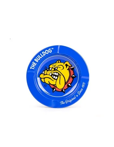 CENICERO THE BULLDOG METÁLICO AZUL 1 UDS