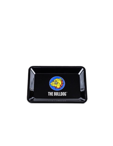 BANDEJA THE BULLDOG METALICA MINI NEGRA LOGO 1 UDS