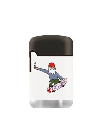 ENCENDEDOR ZENGAZ ZL 3 JET FLAME DISEÑO SKATER 12 UDS