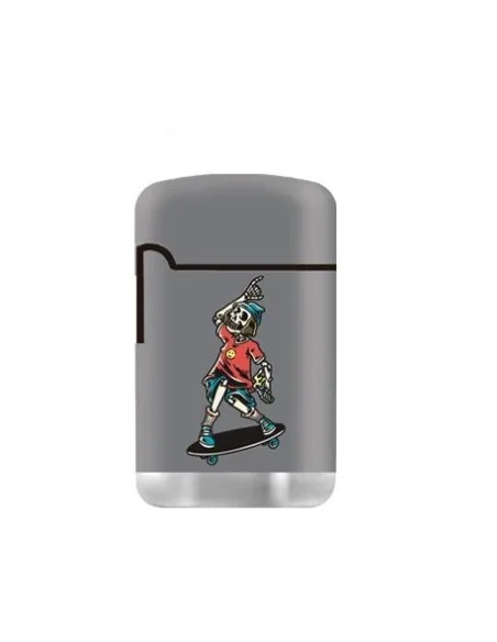 ENCENDEDOR ZENGAZ ZL 3 JET FLAME DISEÑO SKATER 12 UDS