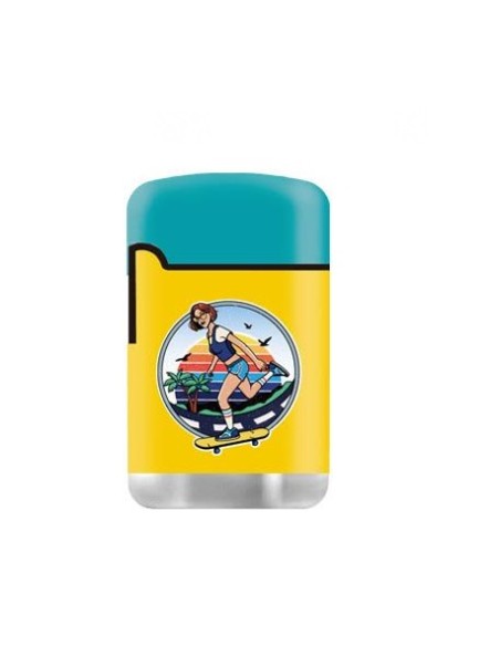 ENCENDEDOR ZENGAZ ZL 3 JET FLAME DISEÑO SKATER 12 UDS