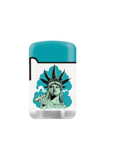 ENCENDEDOR ZENGAZ ZL 3 JET FLAME DISEÑO UNIQUE FACE 12 UDS