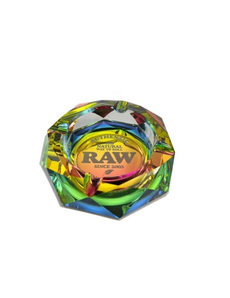 CENICERO RAW DE VIDRIO RAINBOW 1 UDS