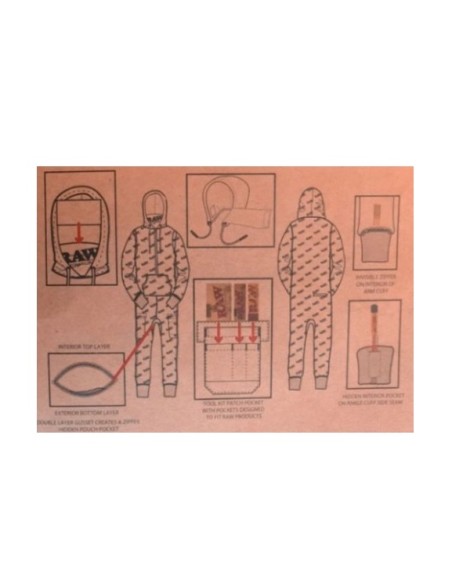 TRAJES RAW SPACESUIT BLACK 1 UDS