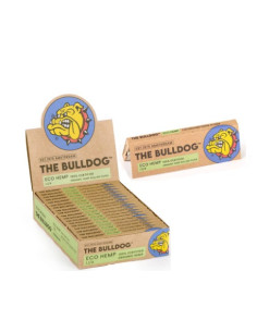 PAPELILLOS THE BULLDOG ECO HEMP CAÑAMO ORGANICO 1 1/4 18 UDS