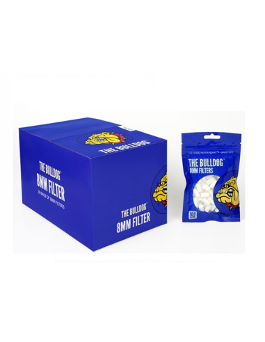 FILTROS THE BULLDOG  REGULAR 8MM 30 UDS