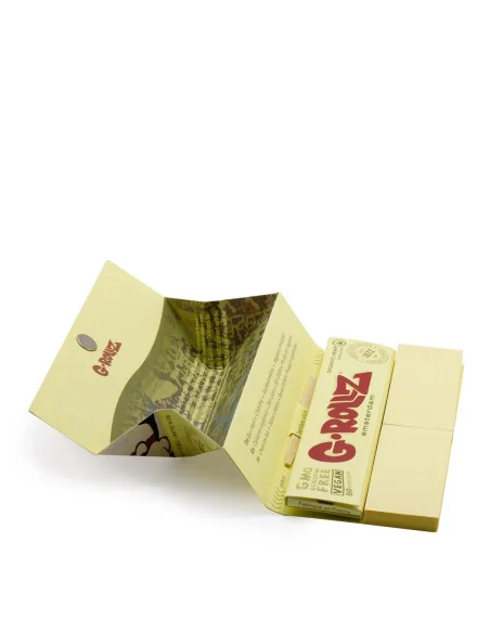 PAPELILLO G-ROLLZ KING SIZE + TIPS + TRAY BANKSY ORGANIC HEMP 16 UDS BG72A