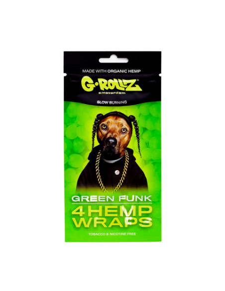 G-ROLLZ HEMPS WRAPS X4 GRAPE 15 UDS PR1516D